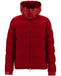 Moncler - 'Winnipeg' Down Jacket With Logo Patch - Lyst