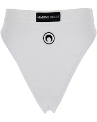Marine Serre - Slip Con Logo 'Crescent Moon' - Lyst