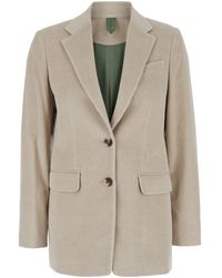 Max Mara - 'Kuban' Single-Breasted Jacket With Notched Revers - Lyst