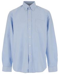 Sebago - 'Oxford Button Down' Shirt With Classic Collar - Lyst