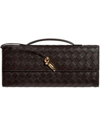 Bottega Veneta - 'Andiamo' Clutch With Knot Closure On The Front A - Lyst