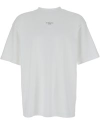 Drole de Monsieur - 'Le T-Shirt Slogan Classique' T-Shirt With Slo - Lyst