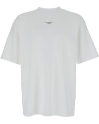 Drole de Monsieur - 'Slogan Classique' Classic T-Shirt With Logo P - Lyst