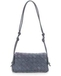 Bottega Veneta - 'Notturno' Crossbody Bag With Adjustable Strap And Intreccio Motif - Lyst