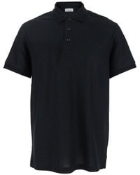 Burberry - Polo Con Colletto Classico E Ricamo Ekd - Lyst