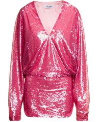 The Attico - Gael Sequined Mini Dress - Lyst