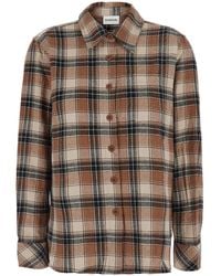 P.A.R.O.S.H. - Cowboy Shirt With Collar And Long Sleeves - Lyst