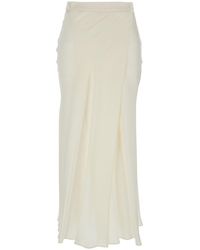 Semicouture - 'Ambra' Skirt With Wrap Design - Lyst