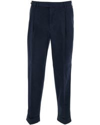 PT Torino - Trousers With Belt Loops And Pleats On The Front - Lyst