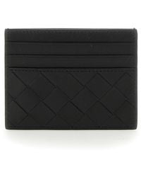 Bottega Veneta - Card Holder With Intrecciato Motif - Lyst