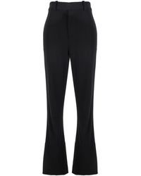 Bottega Veneta - Flared Pants With Belt Loops - Lyst