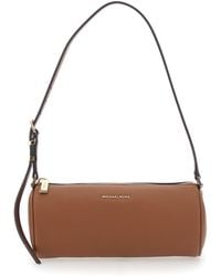 MICHAEL Michael Kors - Shoulder Bag Izzy Sm Barrel Pouchette Leather - Lyst