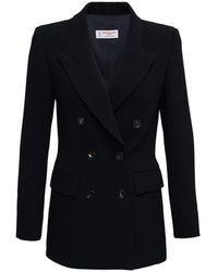 Alberto Biani - Double-breasted Jacket In Cady - Lyst