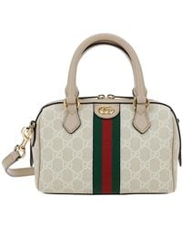Gucci - 'Ophidia' Mini Handbag With Web Detail - Lyst