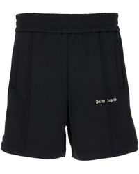 Palm Angels - Bermuda Shorts With Elastic Waistband - Lyst