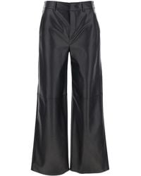 Max Mara - 'Storia' Pants With Belt Loops And Wide Leg - Lyst