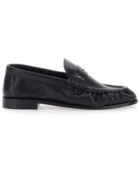 Saint Laurent - Loafers Le Loafer Leather - Lyst