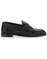 Saint Laurent - Loafers Le Loafer Leather - Lyst