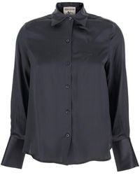 Semicouture - Camicia Con Colletto Classico - Lyst