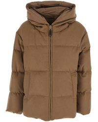 Max Mara - Down Jacket Dama With High Collar And Long Sleeves - Lyst