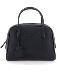 NOTHING WRITTEN - Handbag 'Kate Bowling Mini Bag' With Handles And Zip C - Lyst