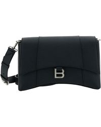 Balenciaga - 'Messenger Downtown' Cross-Body Bag With B Logo - Lyst
