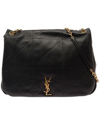 Saint Laurent - 'Jamie 4.3' Maxi Shoulder Bag With Cassandre Detail - Lyst