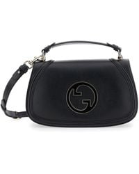 Gucci - 'Blondie' Handbag With Gg Logo Plaque On The Front - Lyst