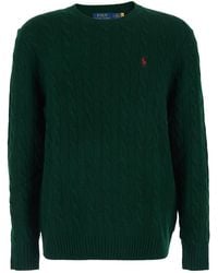 Polo Ralph Lauren - Crew Neck Sweater Wool-Cashmere - Lyst