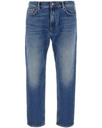 Roy Rogers - Jeans With Logo Patch On The Back And Faded Design In - Lyst
