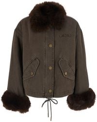 Pinko - Garlate Giubbino Bull+Aspen Effetto Volpe - Lyst