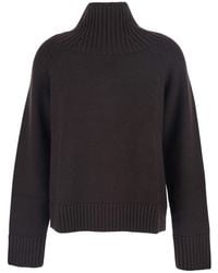 MICHAEL Michael Kors - Maglione A Collo Alto Con Rifiniture A Coste - Lyst