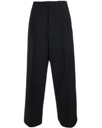 Balenciaga - Trousers Wool - Lyst