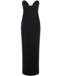 Solace London - Tech Fabric Maxi Sommer Dress - Lyst