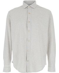 Eleventy - Shirt With Classic Collar - Lyst