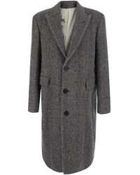 Golden Goose - Coat Resca Virgin Wool - Lyst