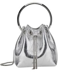 Jimmy Choo - Borsa A Mano 'Bon Bon' Con Manico A Bracciale E Tracolla Co - Lyst