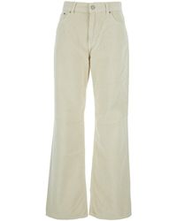 Haikure - 'Korea' Pants With Logo Patch On The Rear And Wide Leg I - Lyst