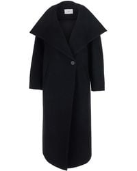 Tela - Scott Coat With Notched Collar And Long Sleeves - Lyst