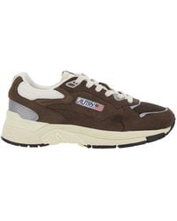 Autry - 'Hyperway' Low Top Sneaker With Logo Patch On Tongue And S - Lyst
