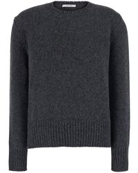 The Row - 'Pato' Sweater With Round Neck And Ribbed Edges - Lyst