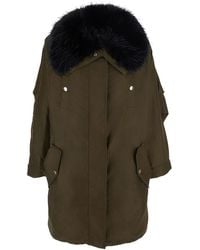 STAND - Frankie Coat Shiny Nylon - Lyst