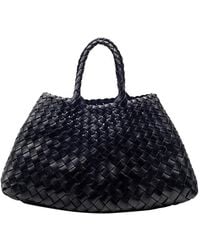 Dragon Diffusion - 'Santa Croce' Handbag With Two Top Handles And - Lyst