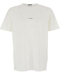 C.P. Company - Crew Neck T-Shirts - Lyst