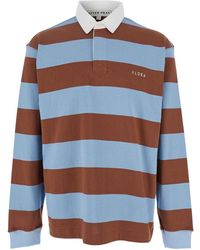 AFTER PRAY - Polo Shirt With Logo Lettering On The Front And - Lyst