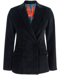 ..,merci - Double-Breasted Jacket With Peak Revers - Lyst
