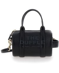 Marc Jacobs - 'The Mini Duffle' Handbag With Engraved Logo - Lyst
