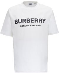 Burberry Letchford Jersey T-shirt - White