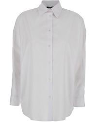 Le Plain - Shirt With Classic Collar And Long Sleeves - Lyst