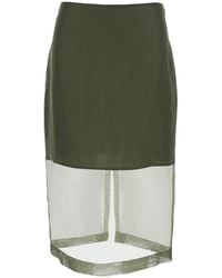 FEDERICA TOSI - Skirt With Zip Closure - Lyst